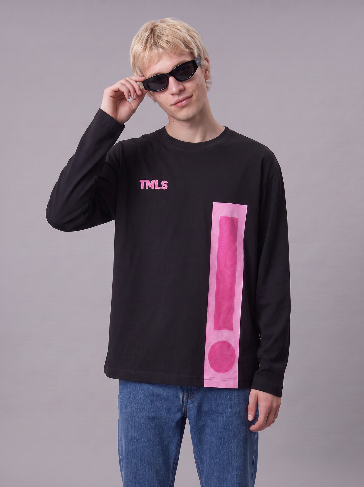 Art Roze Longsleeve Black